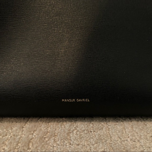 mansur gavriel saffiano large tote - Picture 3 of 5